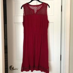 Red Market & Spruce Dress 1X